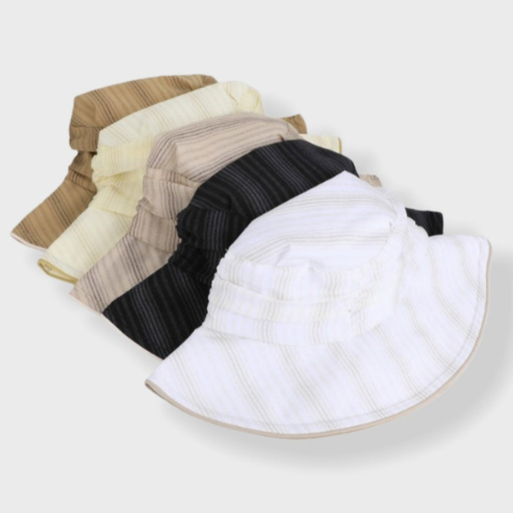 Anna-Kaci Women's Soft Bucket Hat with Wide Brim Lightweight Fabric Relaxed Fit Casual Headwear