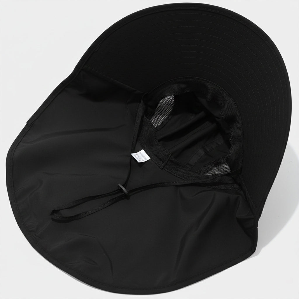 Anna-Kaci Wide Brim Sun Hat with Neck Flap UV Protection Lightweight Breathable Outdoor Hat