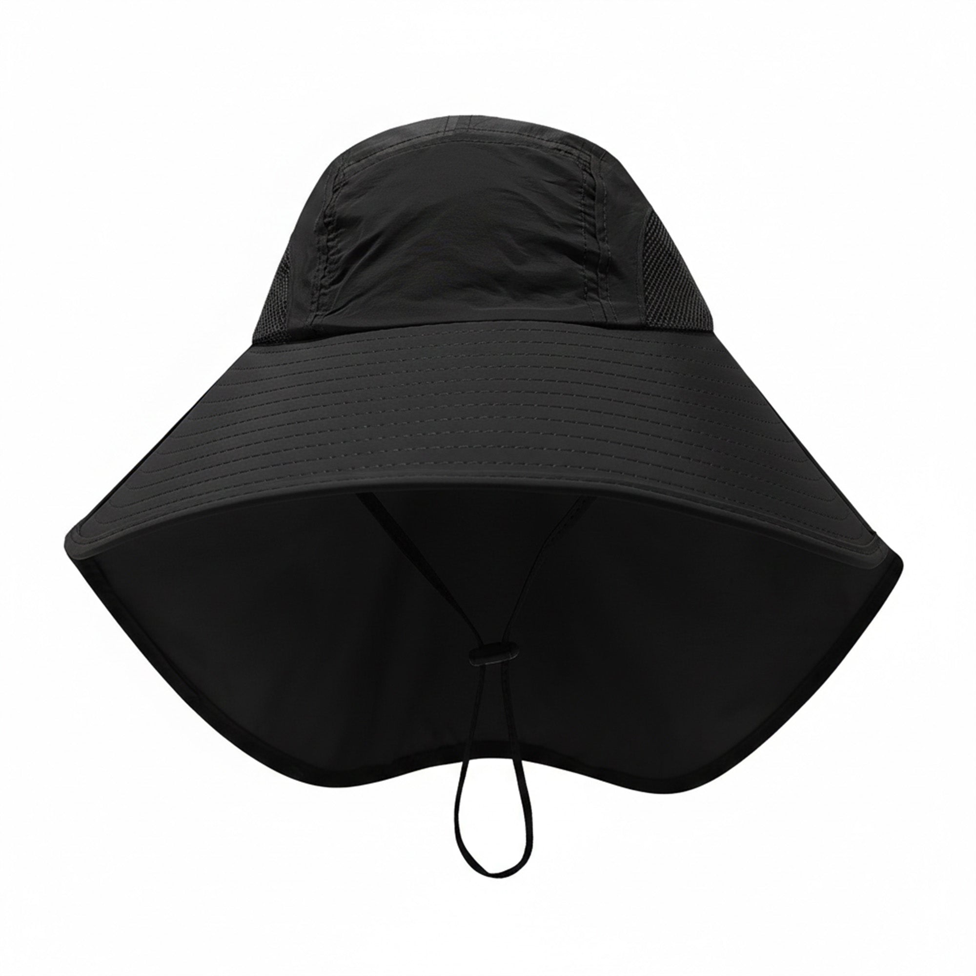 Anna-Kaci Wide Brim Sun Hat with Neck Flap UV Protection Lightweight Breathable Outdoor Hat