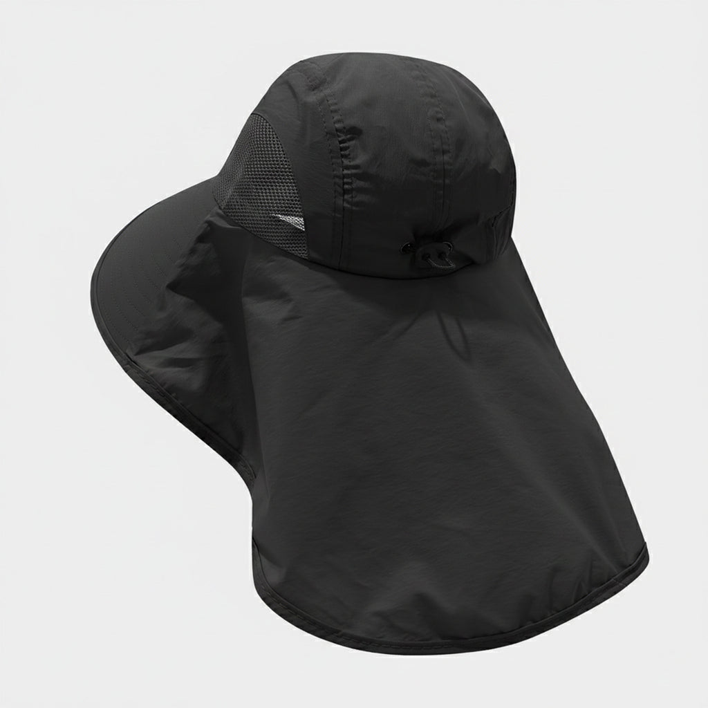 Anna-Kaci Wide Brim Sun Hat with Neck Flap UV Protection Lightweight Breathable Outdoor Hat