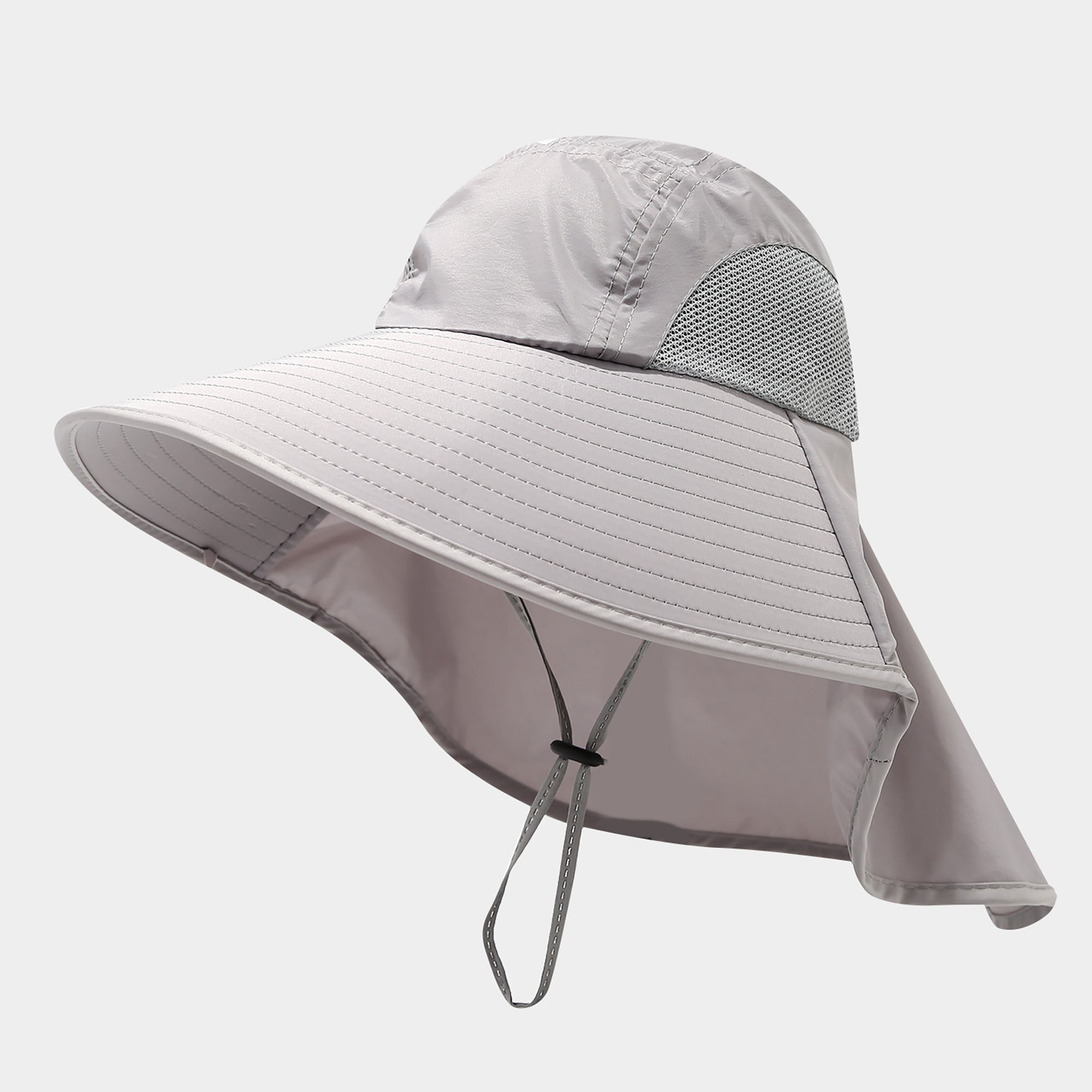 Anna-Kaci Wide Brim Sun Hat with Neck Flap UV Protection Lightweight Breathable Outdoor Hat