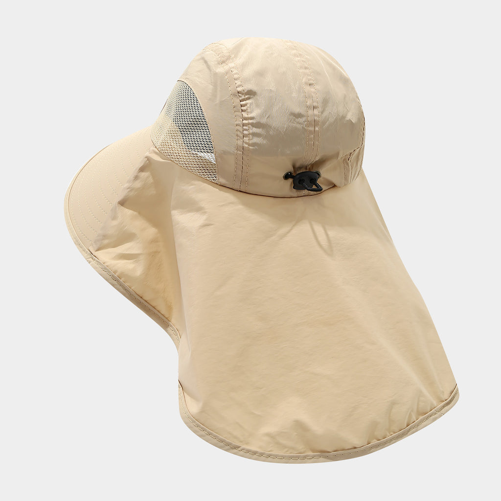 Anna-Kaci Wide Brim Sun Hat with Neck Flap UV Protection Lightweight Breathable Outdoor Hat