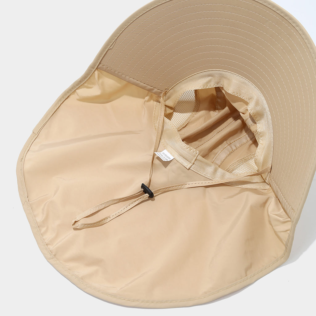 Anna-Kaci Wide Brim Sun Hat with Neck Flap UV Protection Lightweight Breathable Outdoor Hat