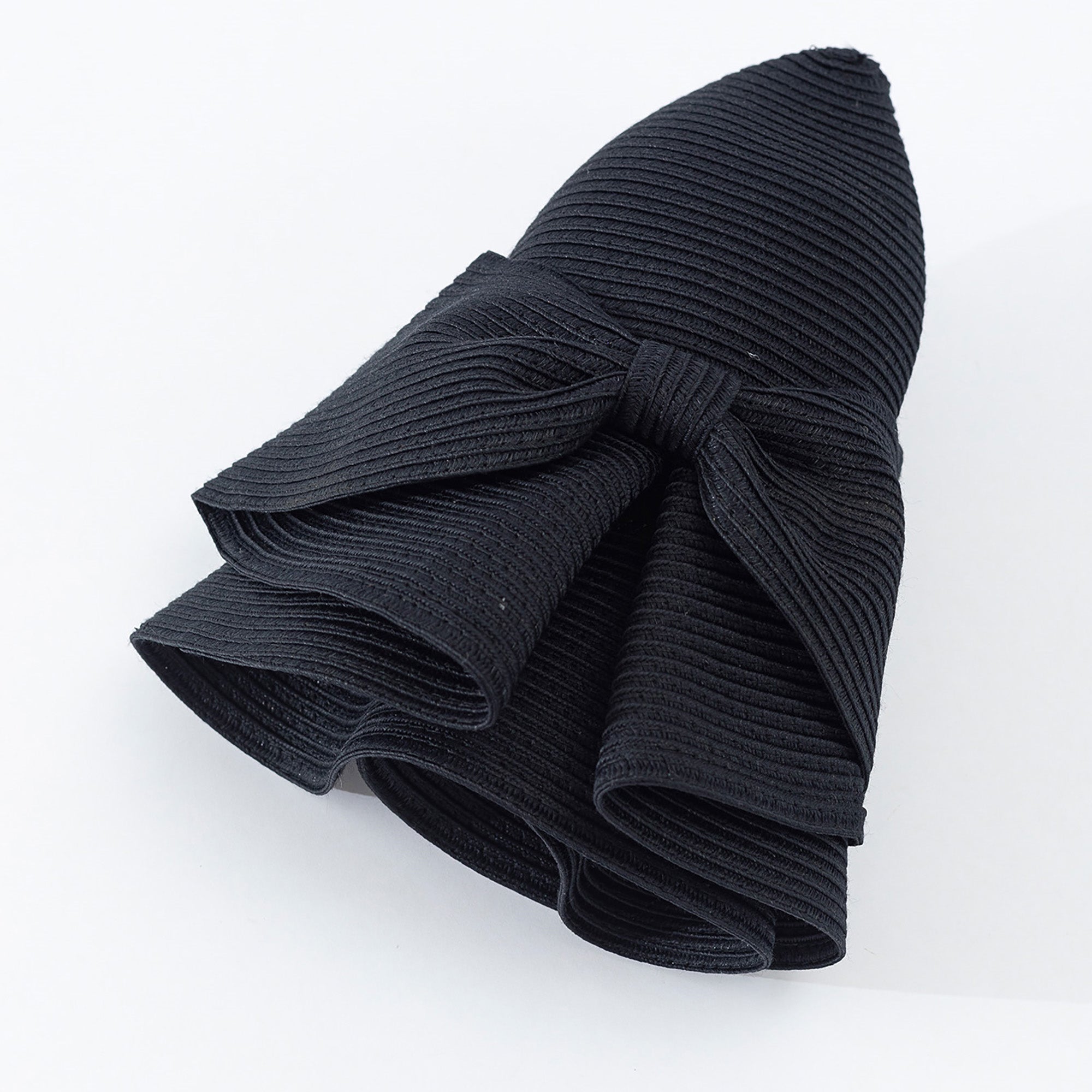 Anna-Kaci Womens Wide Brim Straw Sun Hat with Oversized Bow Detail and Adjustable Inner Band