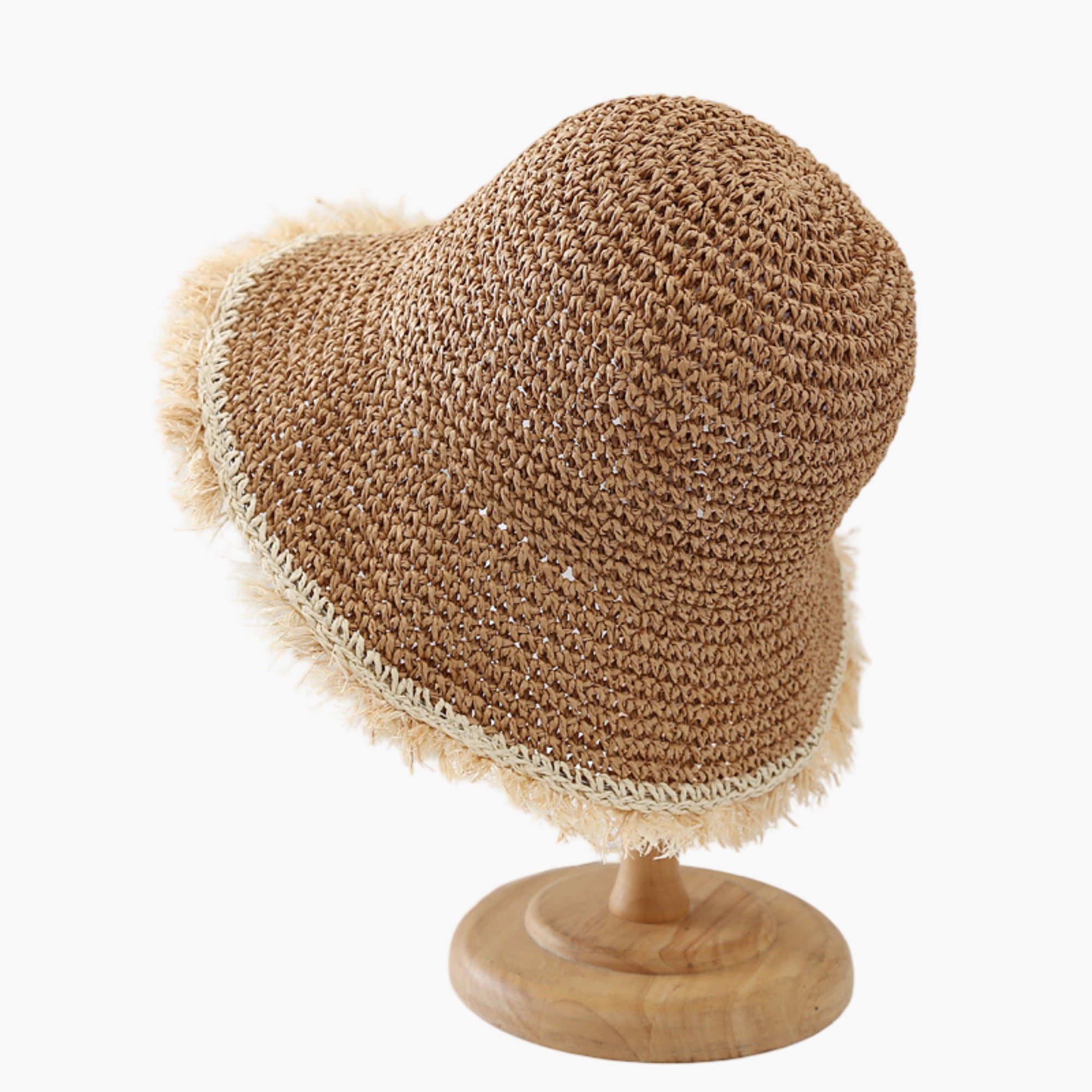 Anna-Kaci Womens Packable Straw Sun Hat Breathable Summer Beach Travel Hat