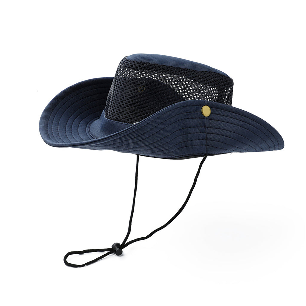 Anna-Kaci Wide Brim Mesh Sun Hat Lightweight Breathable Outdoor Fishing Hiking Safari Hat