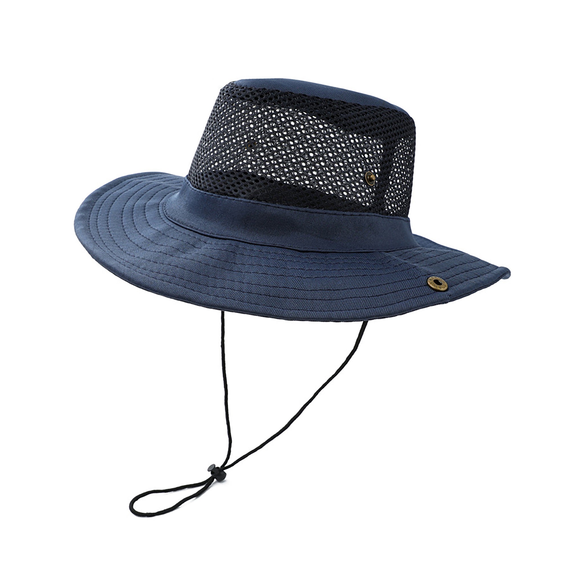 Anna-Kaci Wide Brim Mesh Sun Hat Lightweight Breathable Outdoor Fishing Hiking Safari Hat