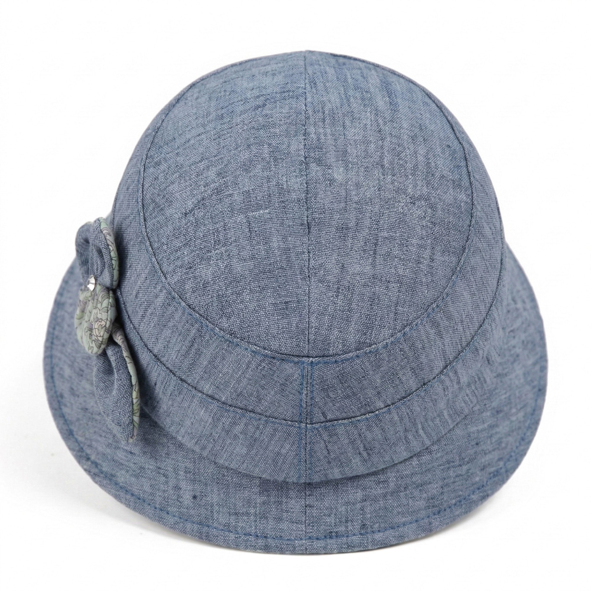 Anna-Kaci Womens Wide Brim Summer Sun Hat Lightweight Linen Style Bucket Hat