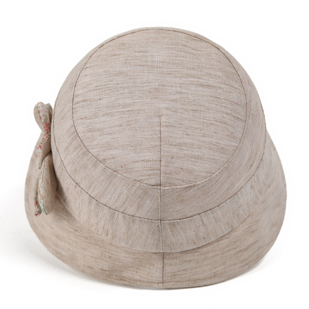 Anna-Kaci Womens Wide Brim Summer Sun Hat Lightweight Linen Style Bucket Hat