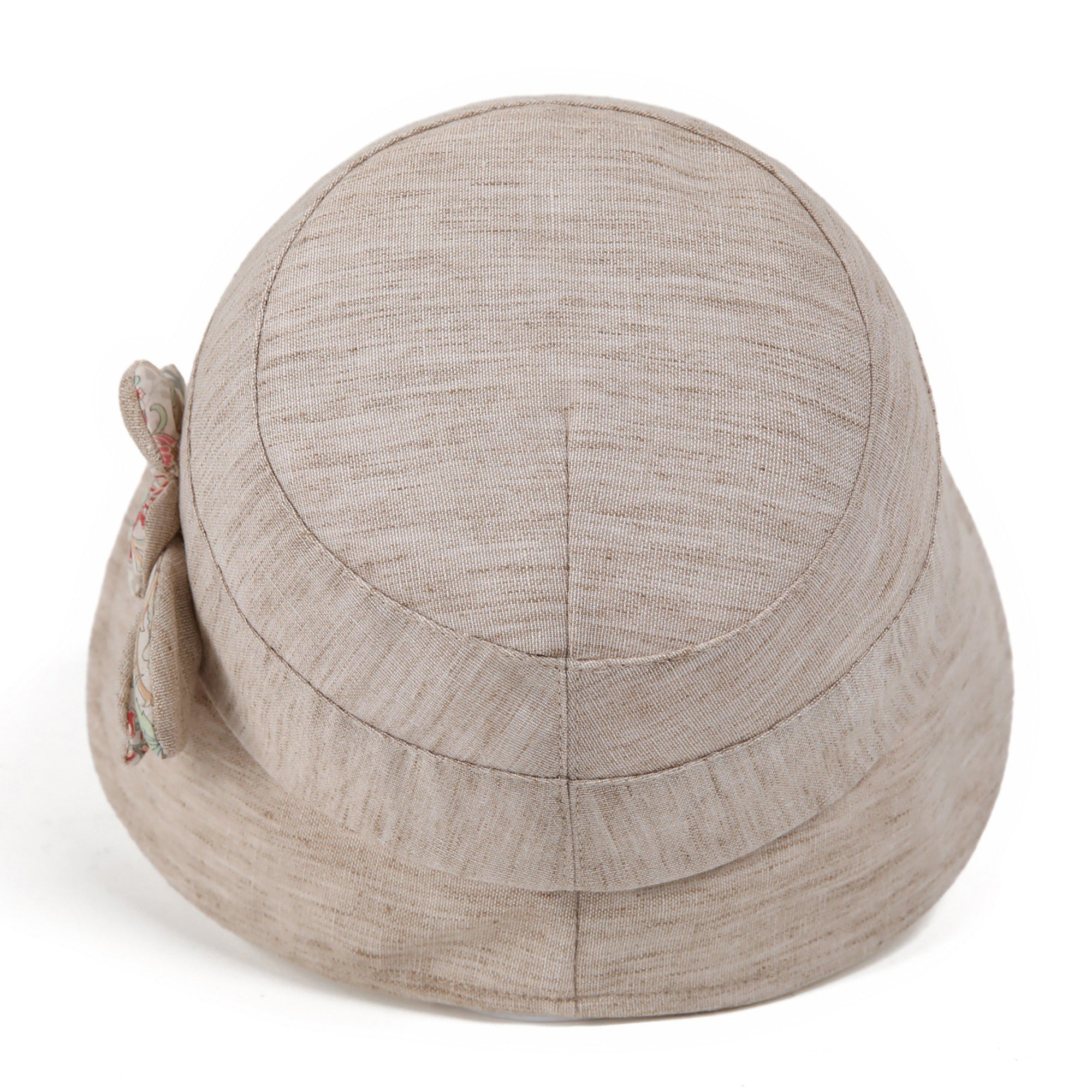 Anna-Kaci Womens Wide Brim Summer Sun Hat Lightweight Linen Style Bucket Hat