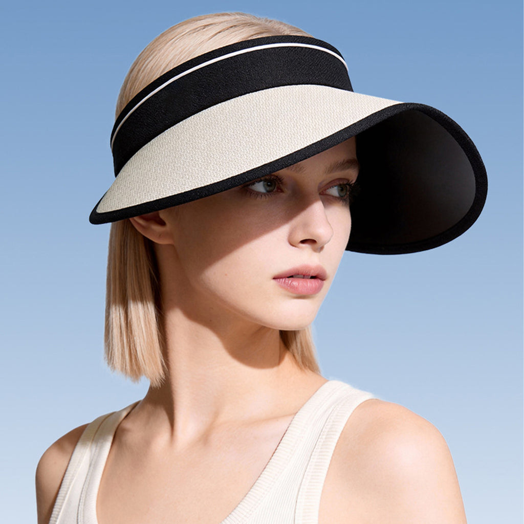 Anna-Kaci Womens Sun Visor Hat Lightweight Foldable Outdoor Beach Travel Sun Hat