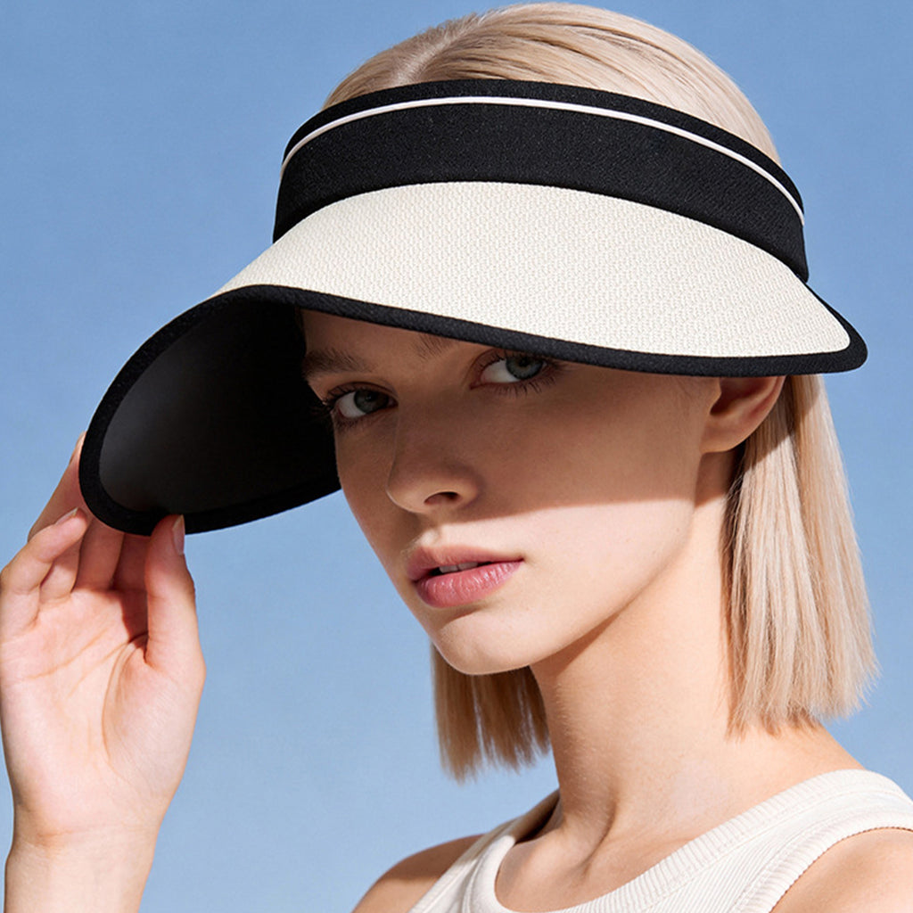 Anna-Kaci Womens Sun Visor Hat Lightweight Foldable Outdoor Beach Travel Sun Hat
