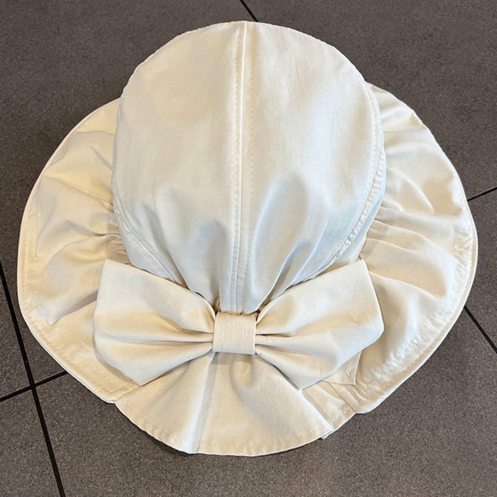 Anna-Kaci Womens Sun Hat with Large Bow Lightweight Summer Bucket Hat Outdoor Travel Hat