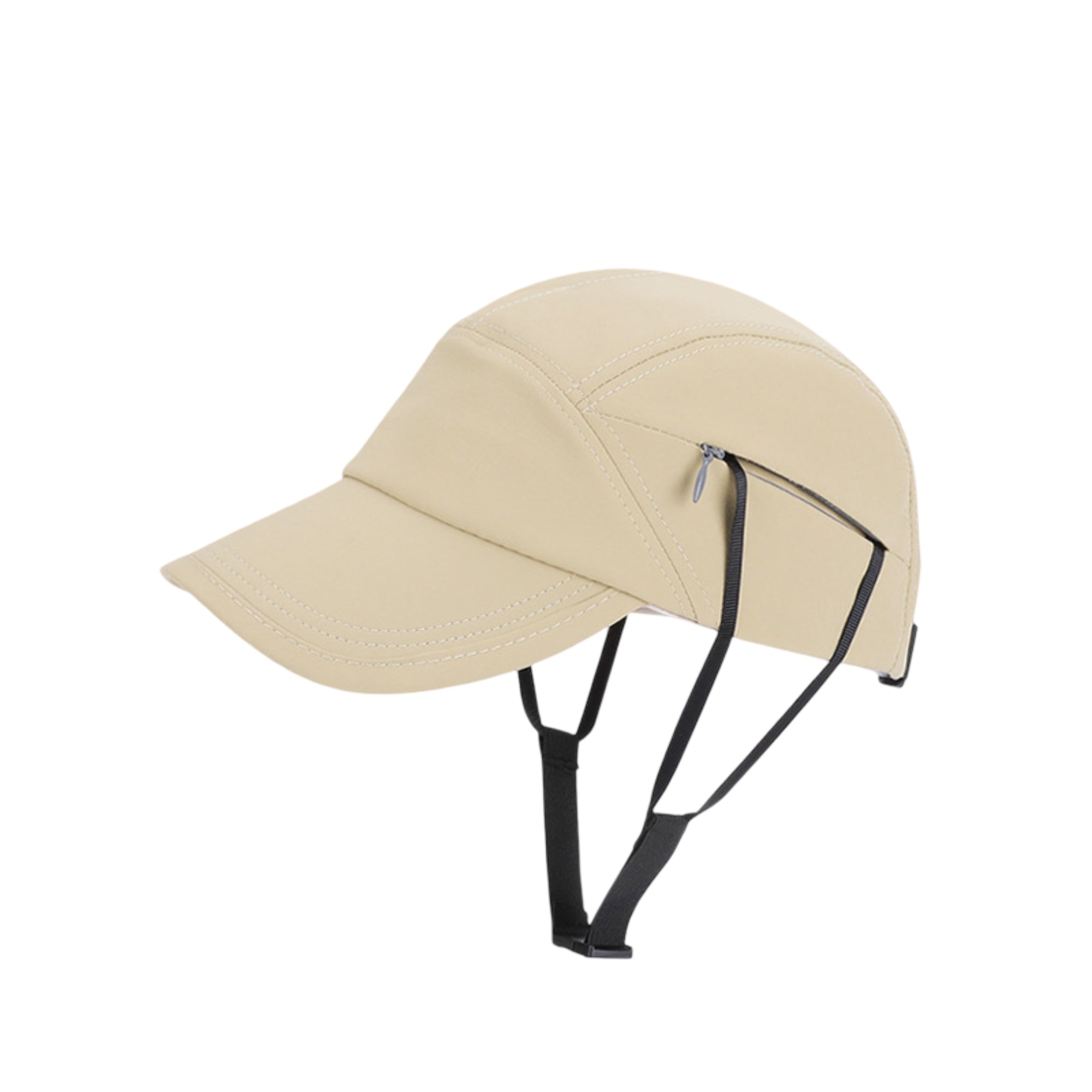Anna-Kaci Women's Outdoor Baseball Cap with Hidden Chin Strap Breathable Sports Hiking Sun Hat Adjustable Fit