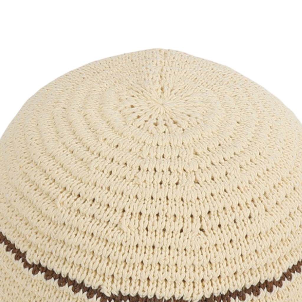 Anna-Kaci Womens Straw Bucket Hat Breathable Woven Sun Hat Lightweight Packable Summer Beach Hat