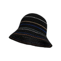 Anna-Kaci Womens Straw Bucket Hat Breathable Woven Sun Hat Lightweight Packable Summer Beach Hat