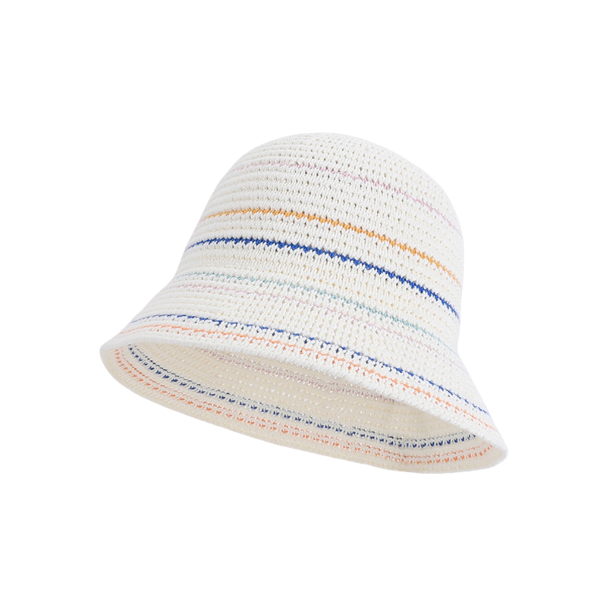 Anna-Kaci Womens Straw Bucket Hat Breathable Woven Sun Hat Lightweight Packable Summer Beach Hat