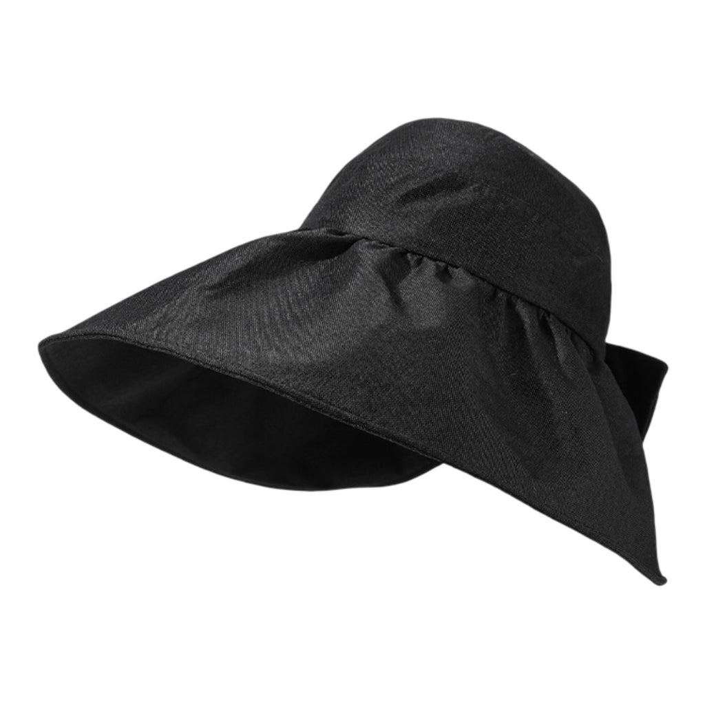 Anna-Kaci Womens Wide Brim Sun Hat with Bow Detail Breathable Foldable Summer Beach Travel Hat