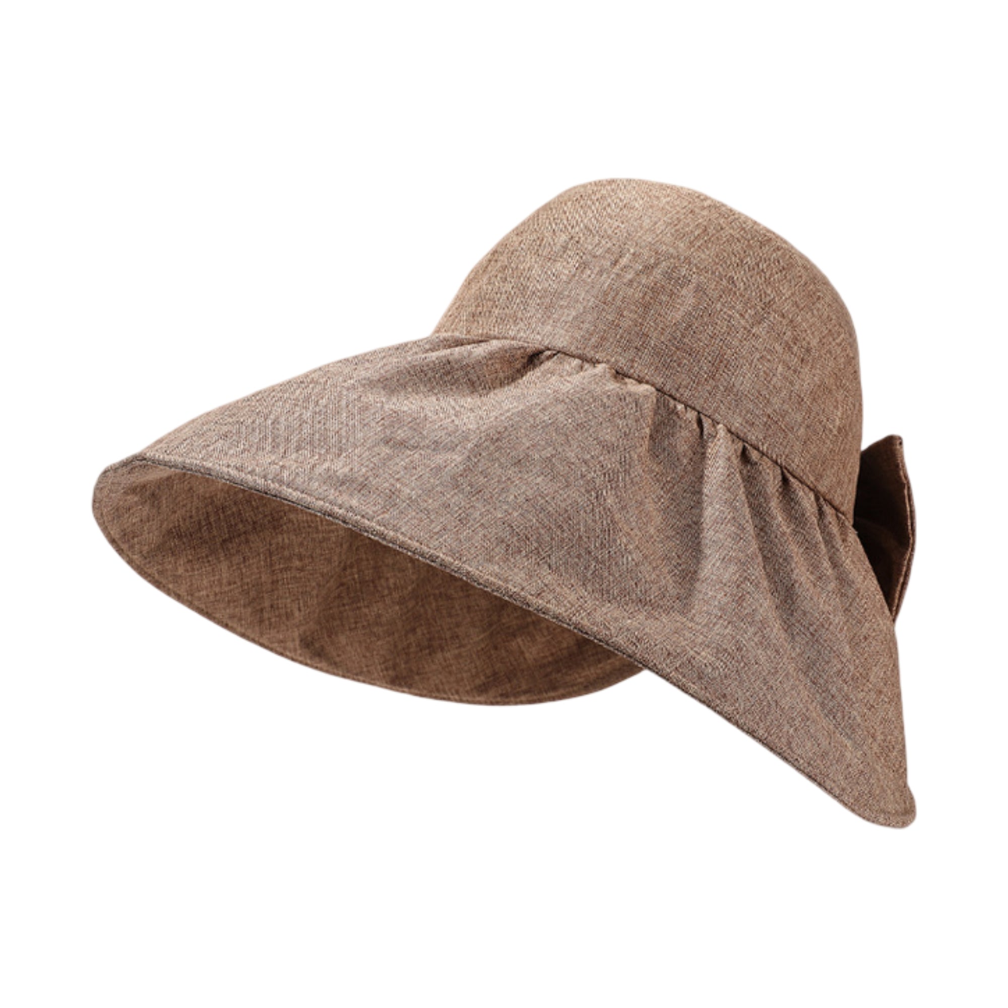 Anna-Kaci Womens Wide Brim Sun Hat with Bow Detail Breathable Foldable Summer Beach Travel Hat