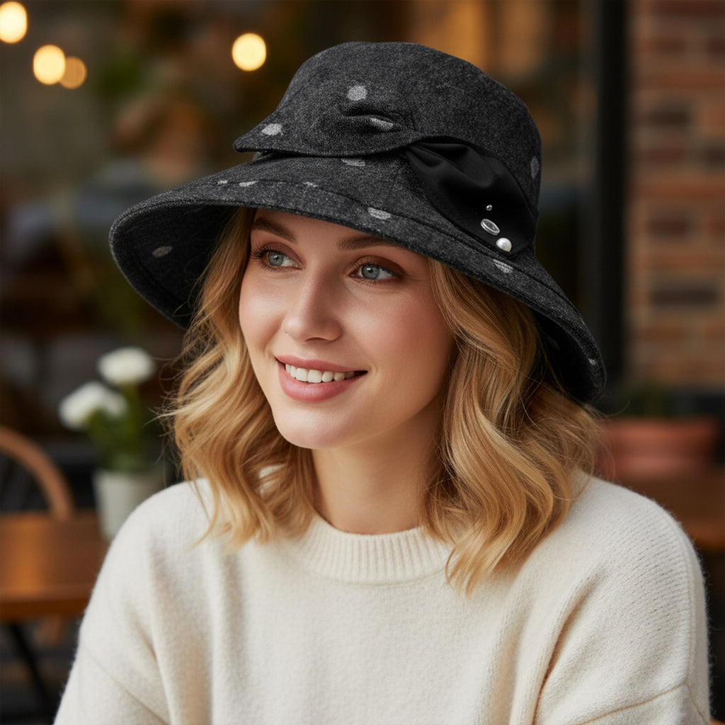 Anna-Kaci Womens Printed Bucket Hat Breathable Sun Hat with Foldable Brim Casual Outdoor Travel Beach Hat