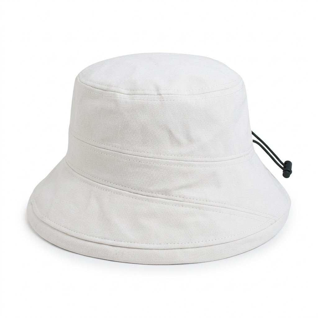 Anna-Kaci Women Cotton Bucket Hat Lightweight Sun Hat with Adjustable Drawstring Wide Brim