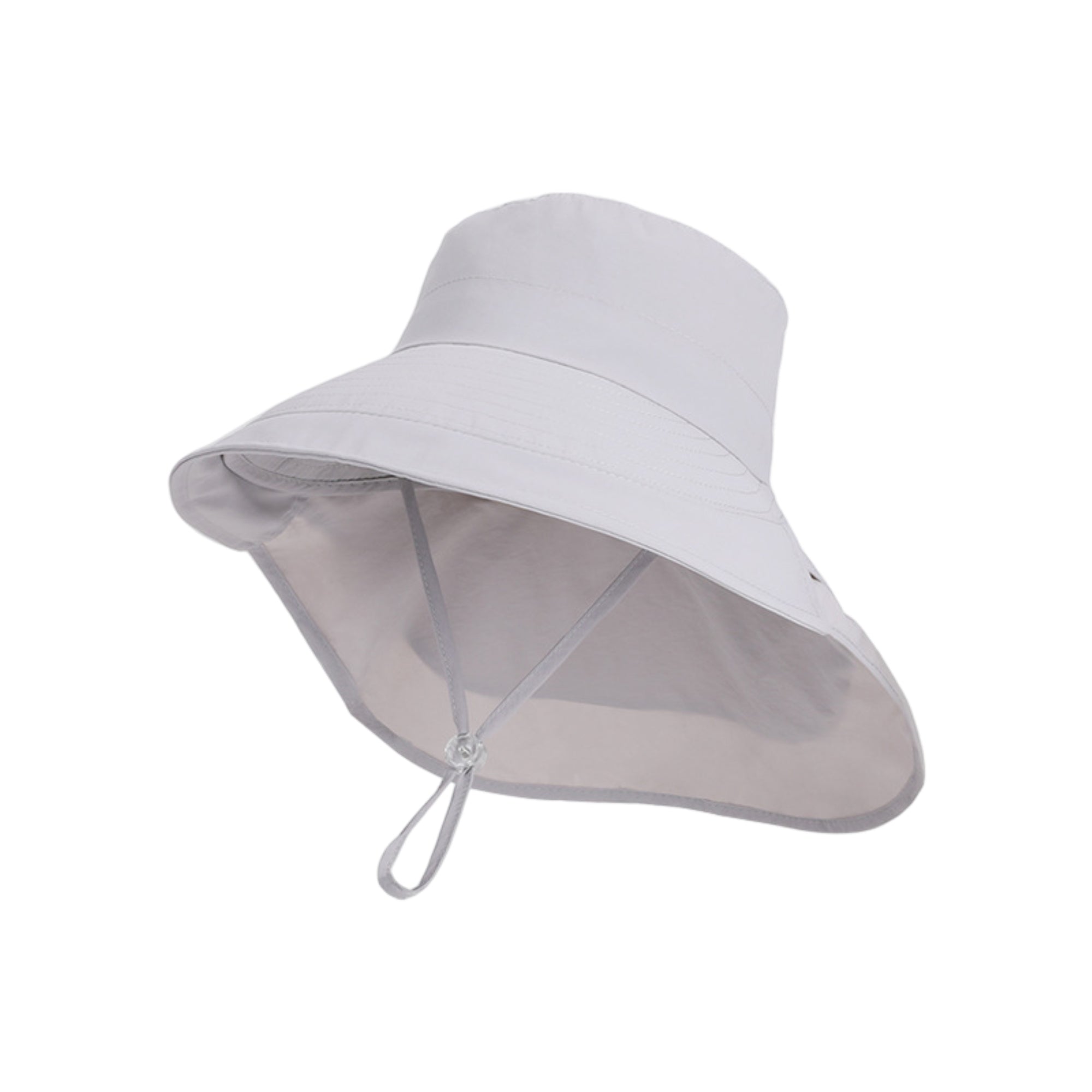Anna-Kaci Wide Brim Sun Hat with Neck Flap Ponytail Opening Water Resistant Outdoor Hat for Women