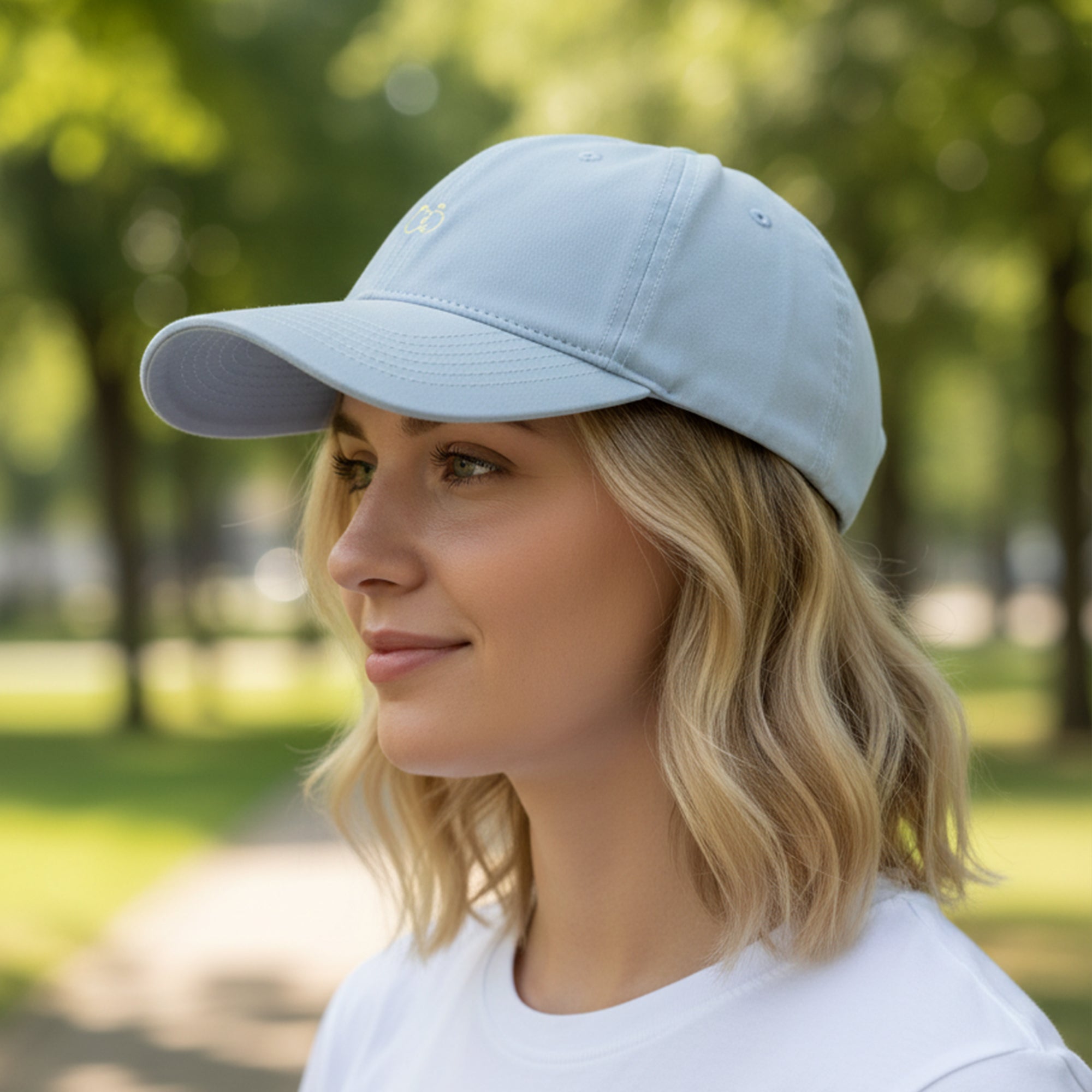 Anna-Kaci Women's Cotton Baseball Cap Adjustable Strap Lightweight Embroidered Casual Everyday Hat