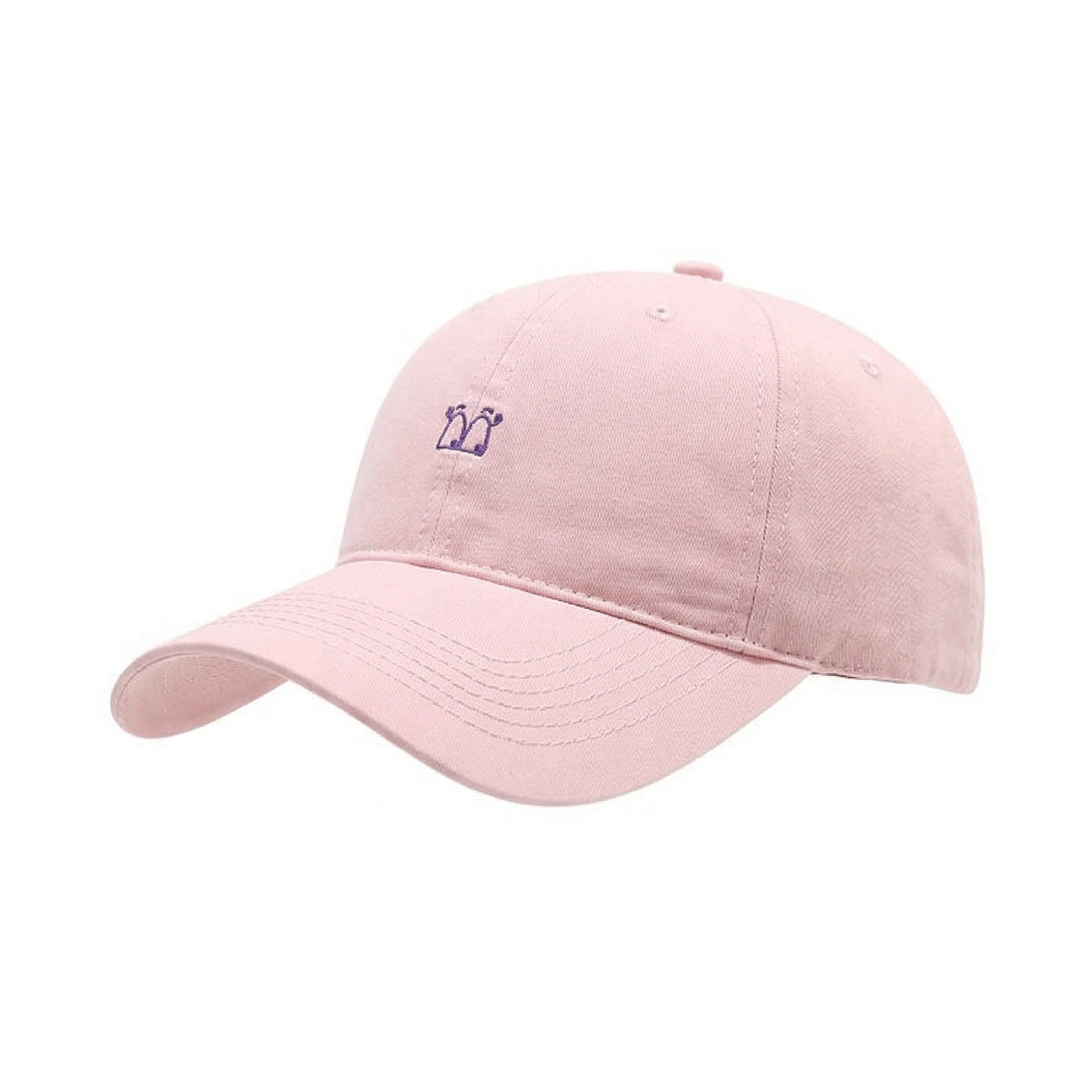 Anna-Kaci Women's Cotton Baseball Cap Adjustable Strap Lightweight Embroidered Casual Everyday Hat