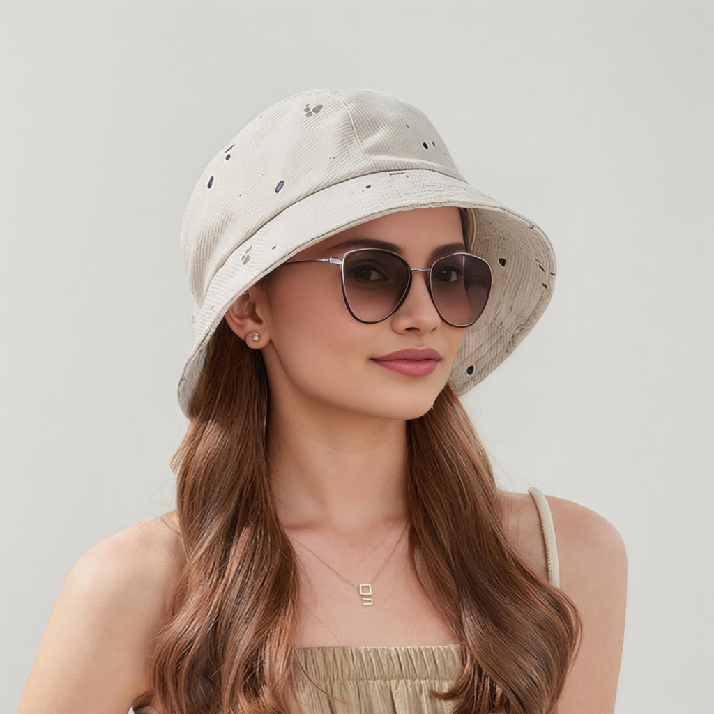 Anna-Kaci Bucket Hat Soft Structured Brim Casual Sun Hat Lightweight Packable Hat