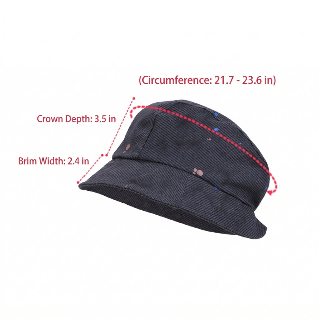 Anna-Kaci Bucket Hat Soft Structured Brim Casual Sun Hat Lightweight Packable Hat