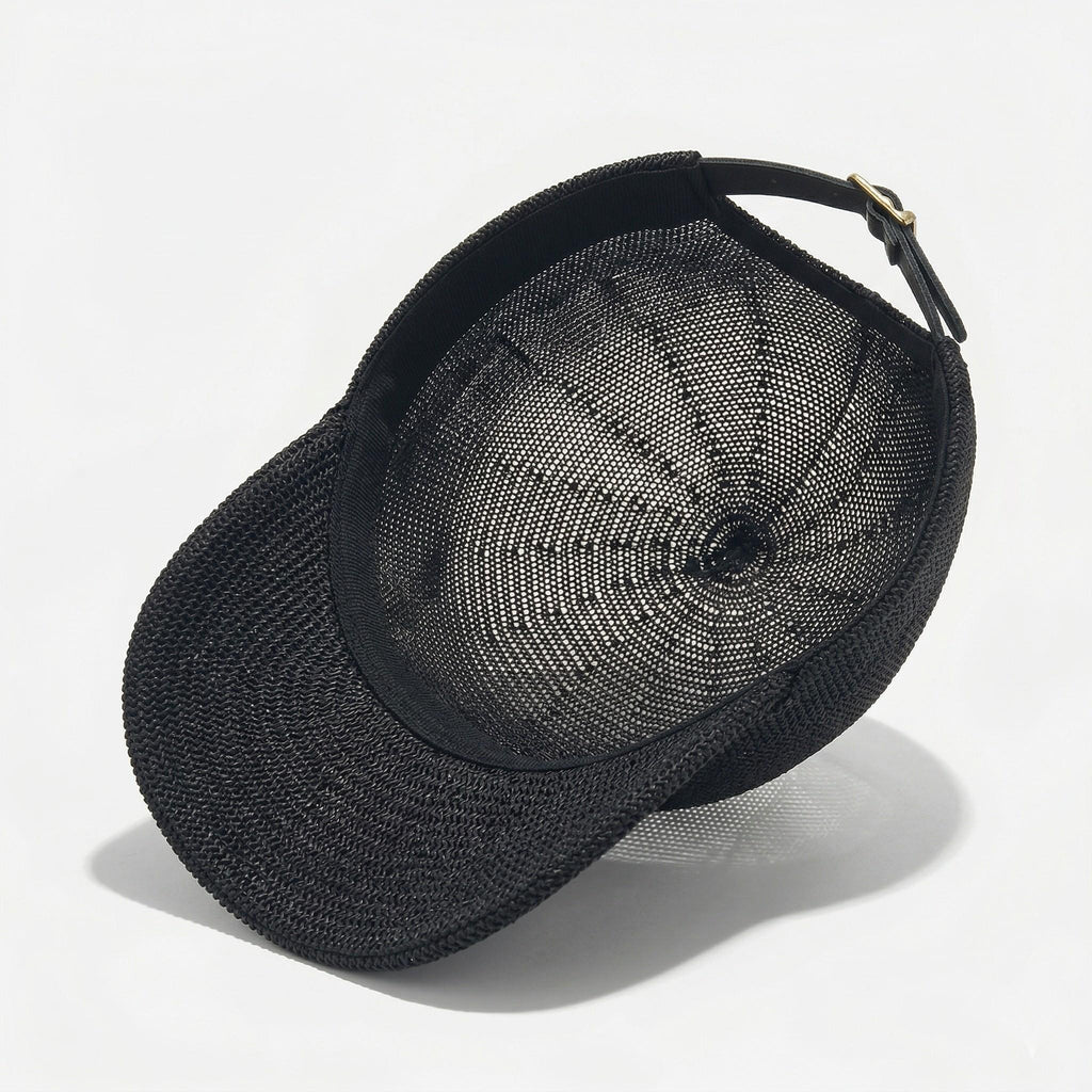 Anna-Kaci Women Straw Baseball Cap Lightweight Breathable Sun Hat Casual Summer Visor Hat