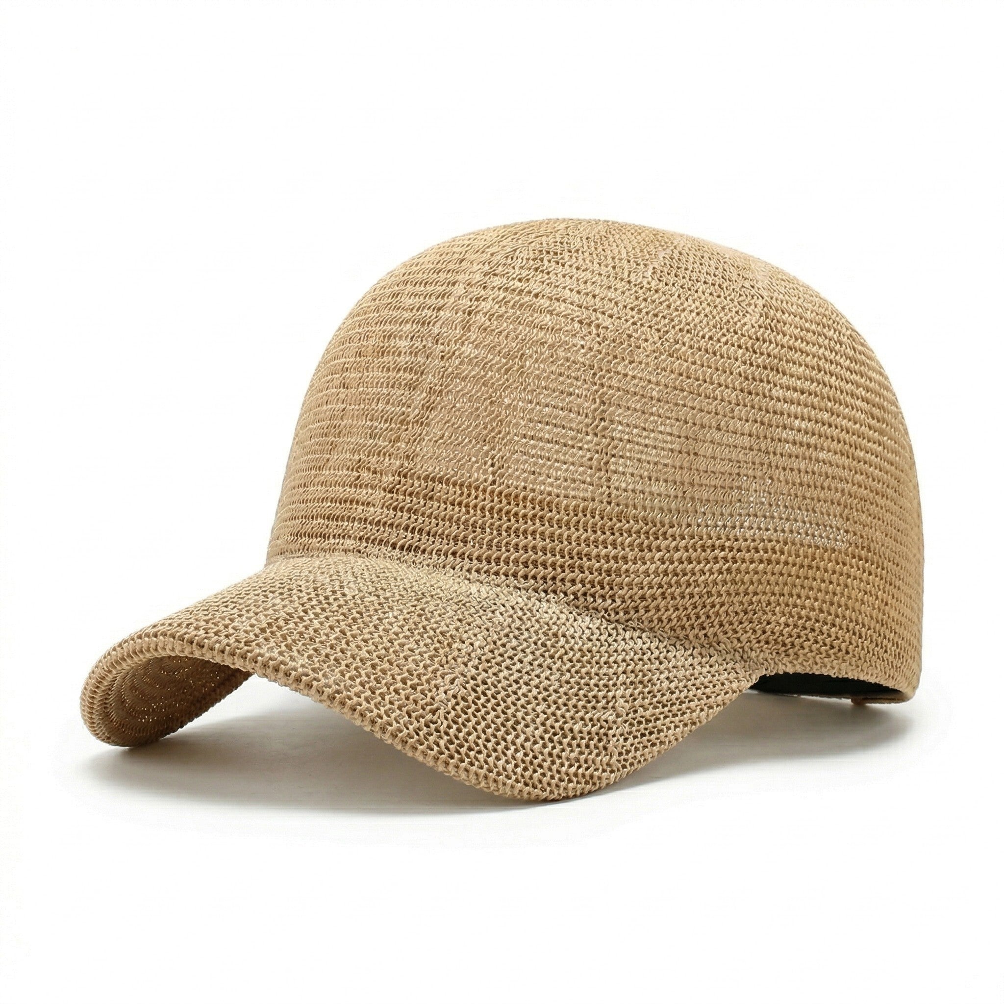 Anna-Kaci Women Straw Baseball Cap Lightweight Breathable Sun Hat Casual Summer Visor Hat
