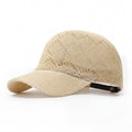 Anna-Kaci Women Woven Straw Baseball Hat Breathable Mesh Cap Lightweight Summer Sun Visor