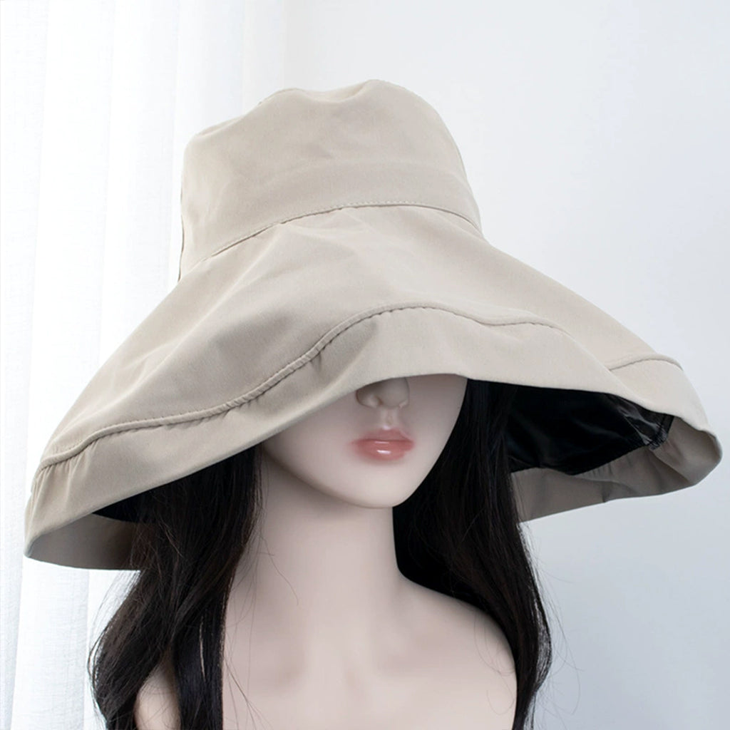 Anna-Kaci Women's Wide Brim Sun Hat UV Protection Bucket Hat Lightweight Packable Beach Outdoor Hat