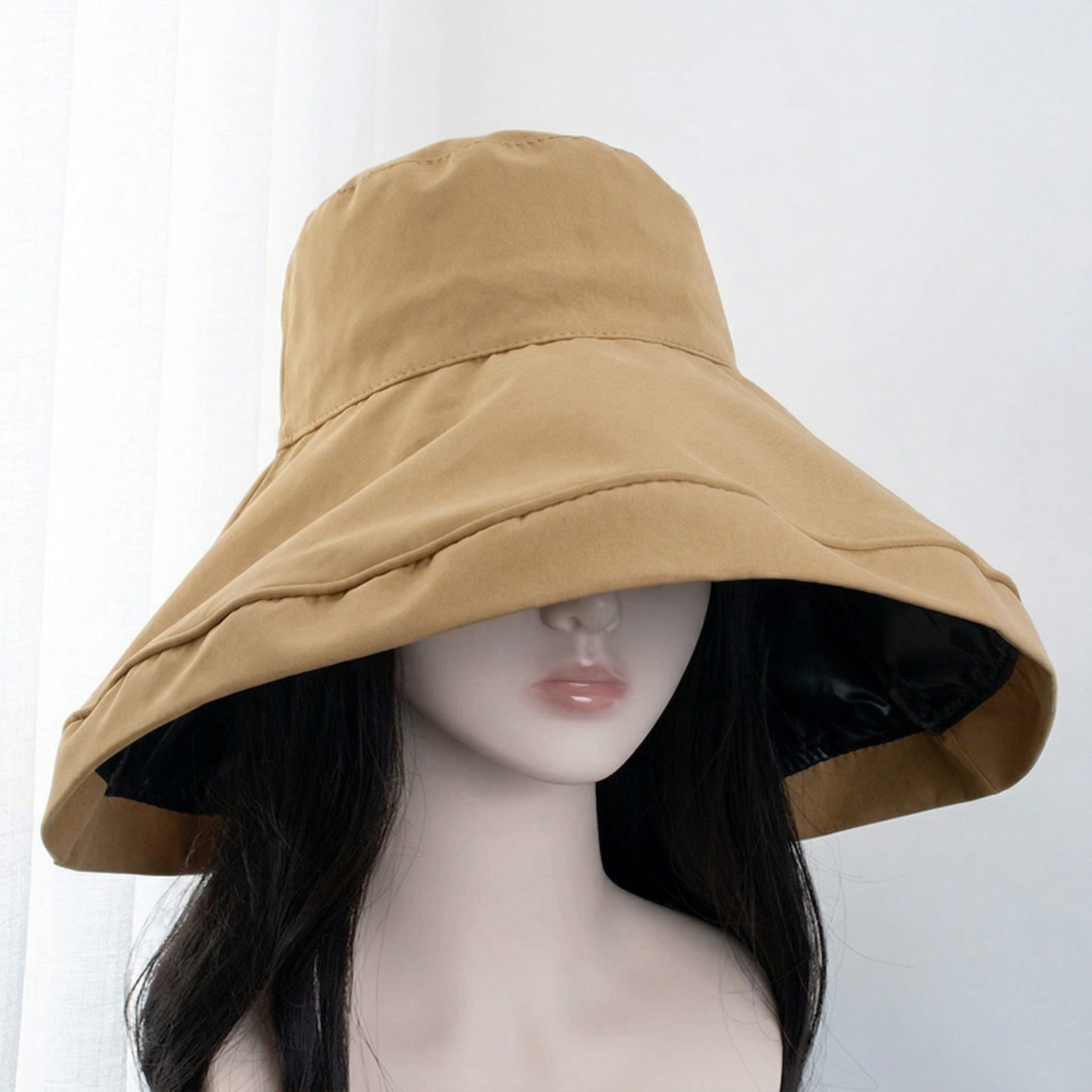 Anna-Kaci Women's Wide Brim Sun Hat UV Protection Bucket Hat Lightweight Packable Beach Outdoor Hat