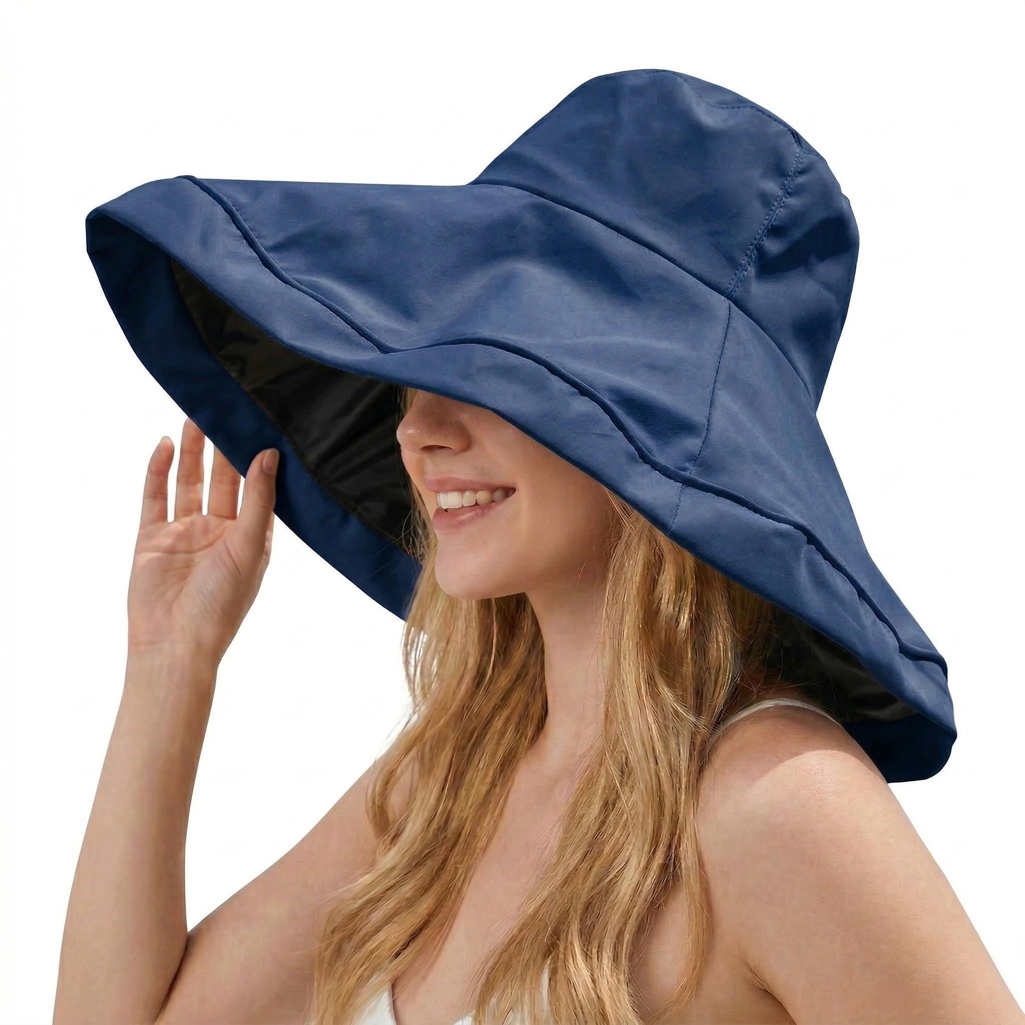Anna-Kaci Women's Wide Brim Sun Hat UV Protection Bucket Hat Lightweight Packable Beach Outdoor Hat