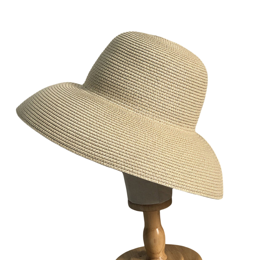 Anna-Kaci Women Wide Brim Bucket Hat Lightweight Woven Sun Hat Classic Solid Casual Hat