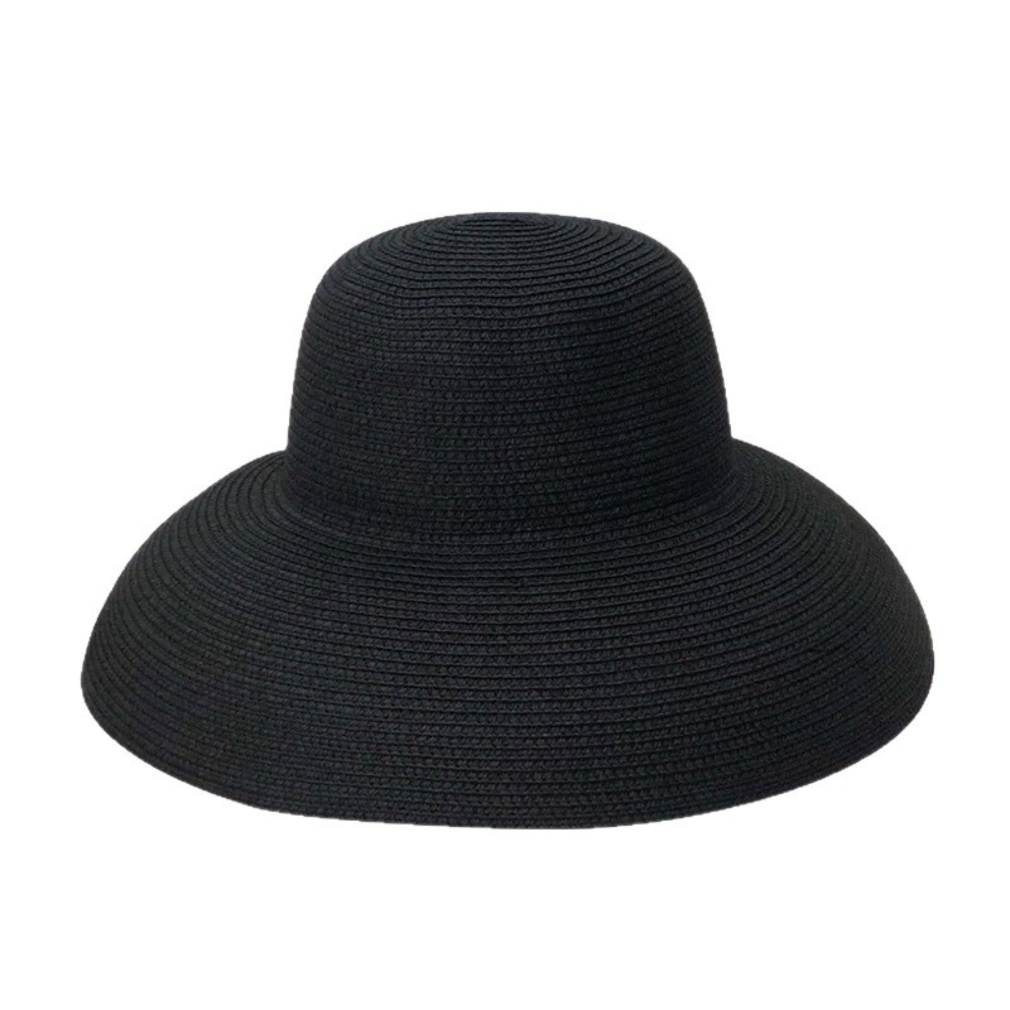 Anna-Kaci Women Wide Brim Bucket Hat Lightweight Woven Sun Hat Classic Solid Casual Hat