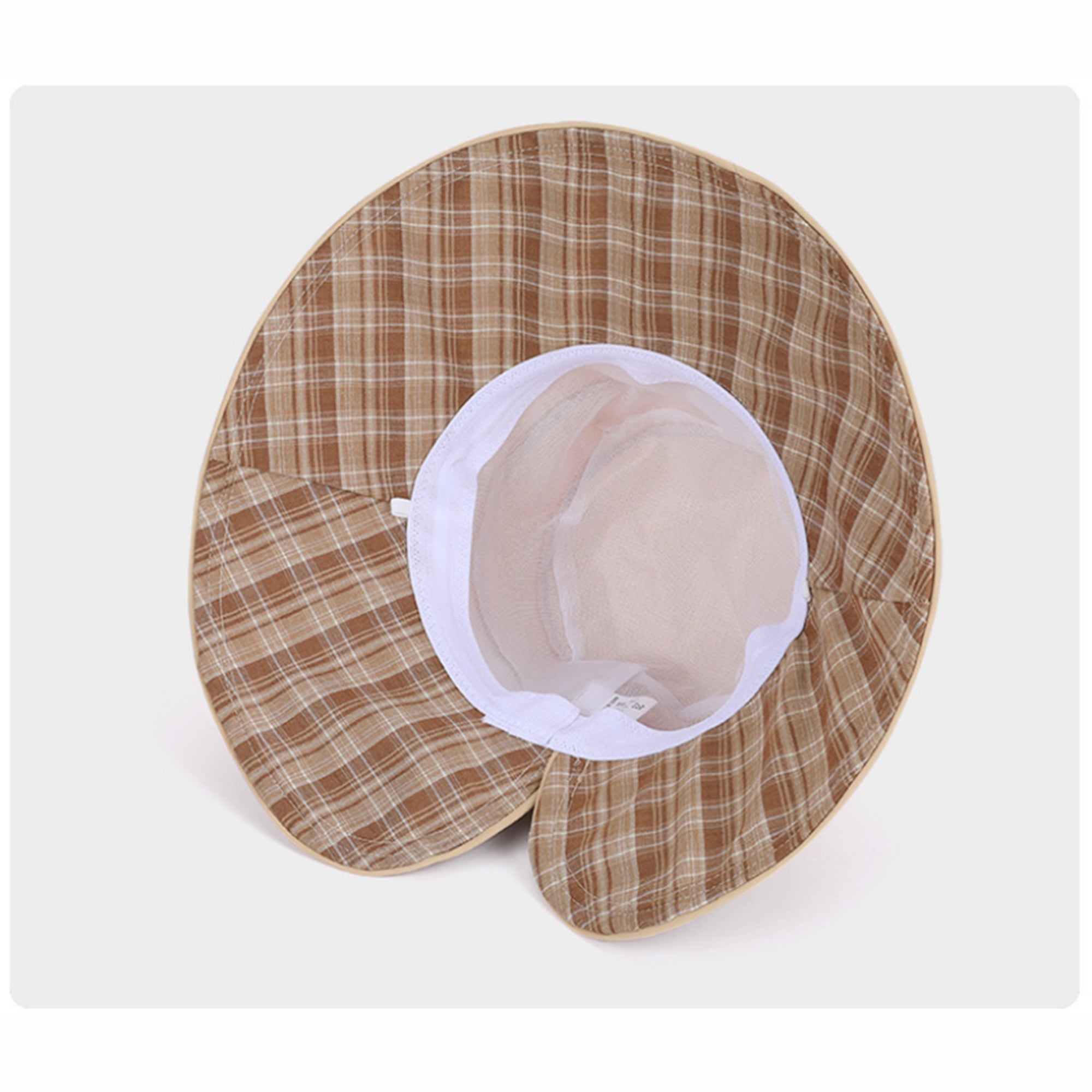 Anna-Kaci Wide Brim Sun Hat with Bow Detail Adjustable Fit Summer Bucket Hat