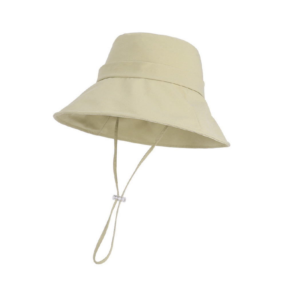 Anna-Kaci Wide Brim Sun Hat with Chin Strap Adjustable Fit UV Protection Bucket Hat