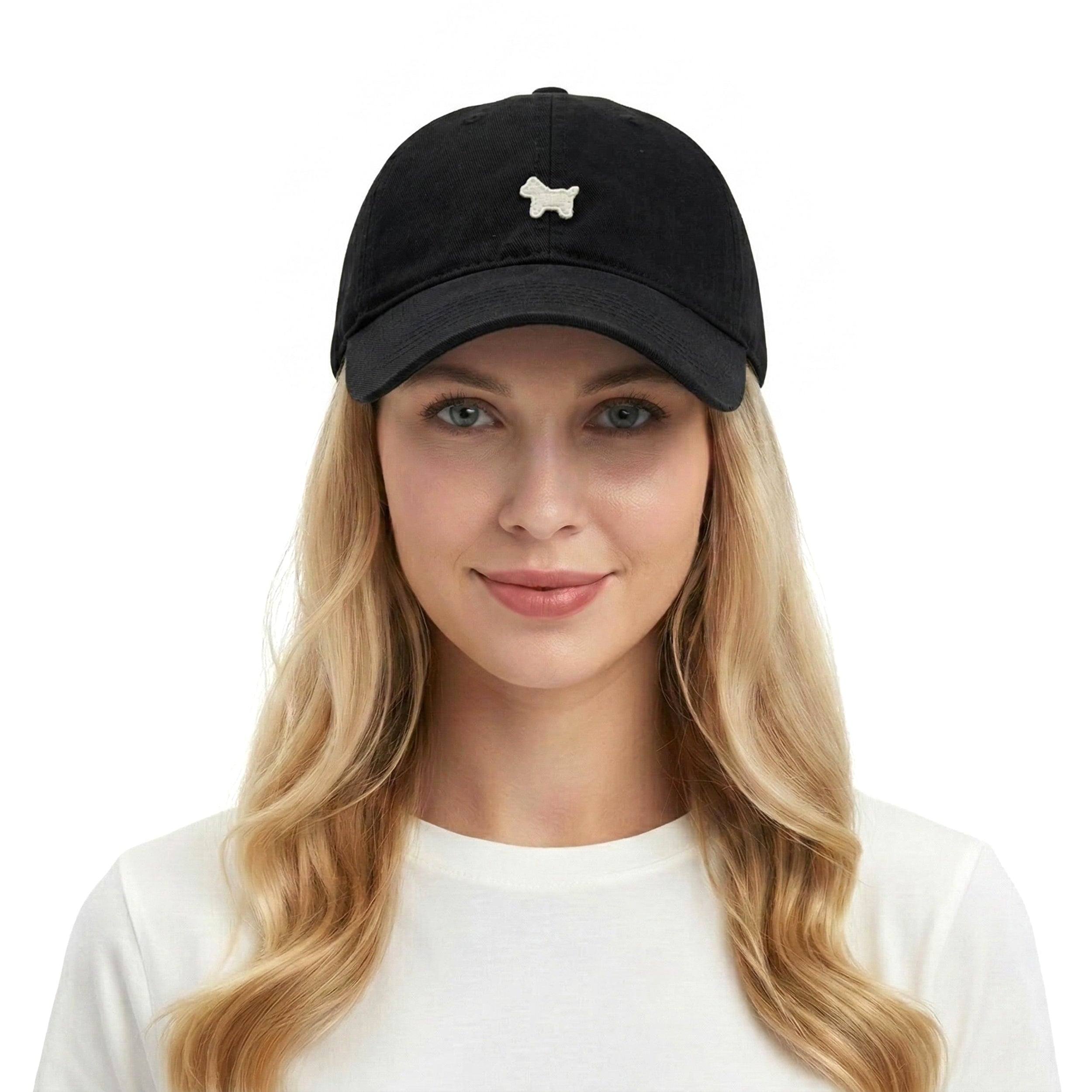 Anna-Kaci Women's Minimalist Embroidery Baseball Cap, Adjustable Cotton Dad Hat Casual Everyday Hat