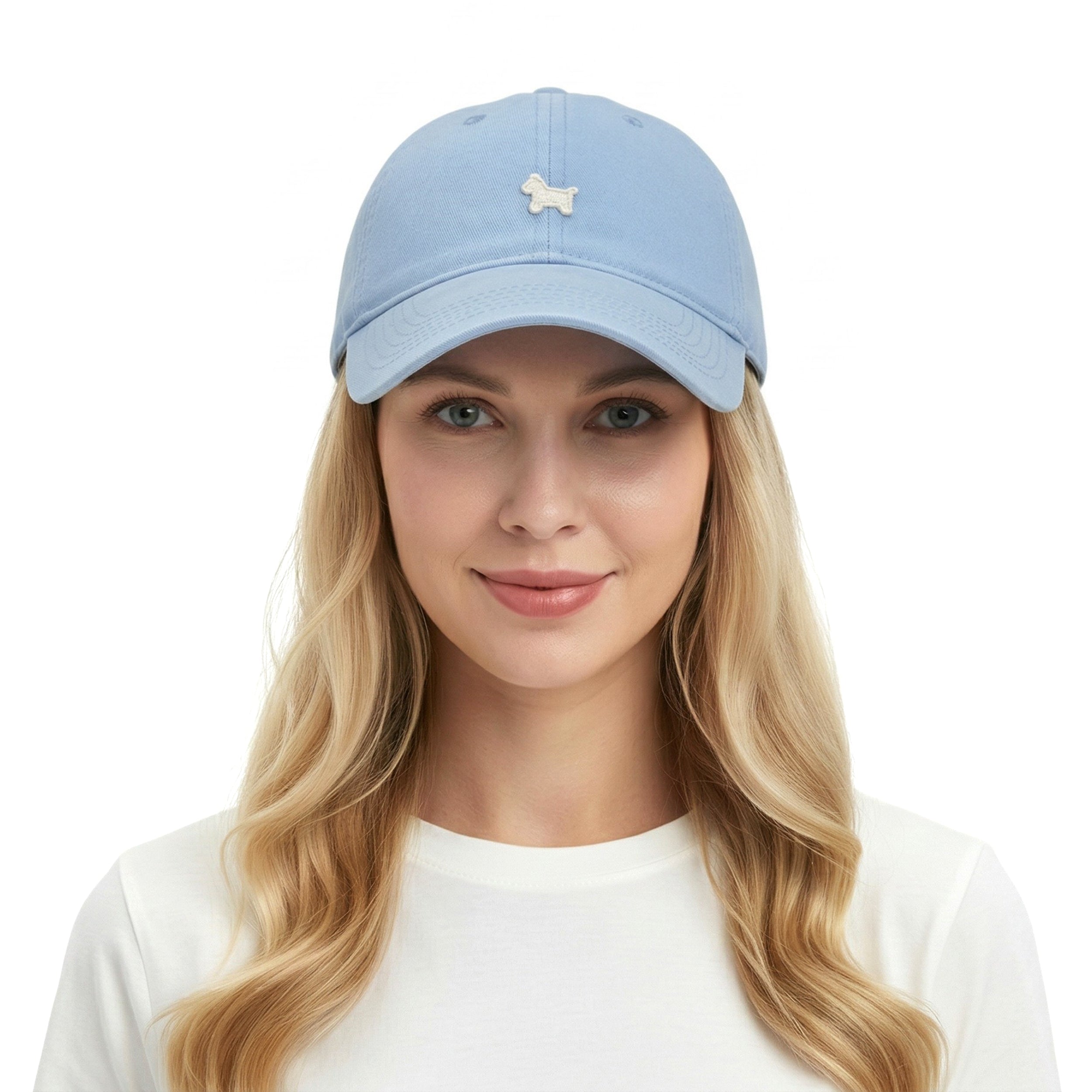 Anna-Kaci Women's Minimalist Embroidery Baseball Cap, Adjustable Cotton Dad Hat Casual Everyday Hat
