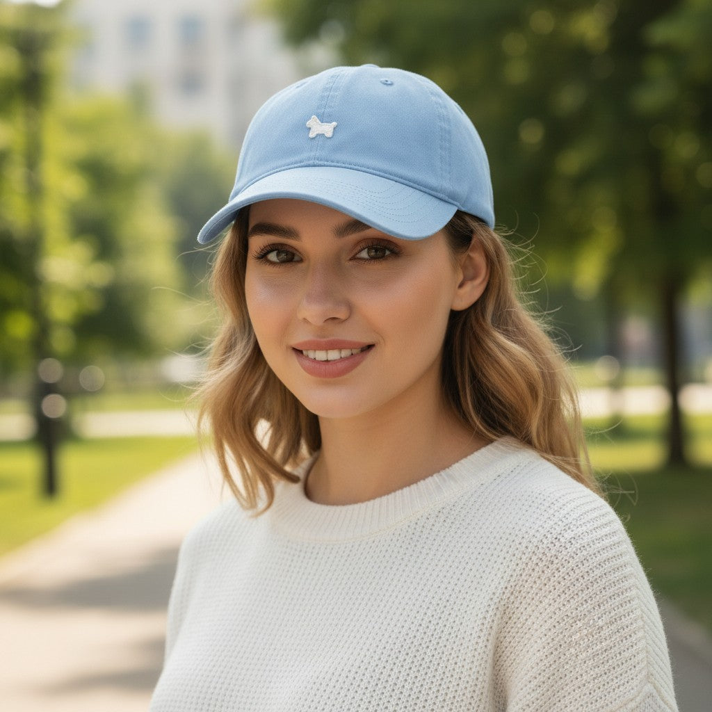 Anna-Kaci Women's Minimalist Embroidery Baseball Cap, Adjustable Cotton Dad Hat Casual Everyday Hat