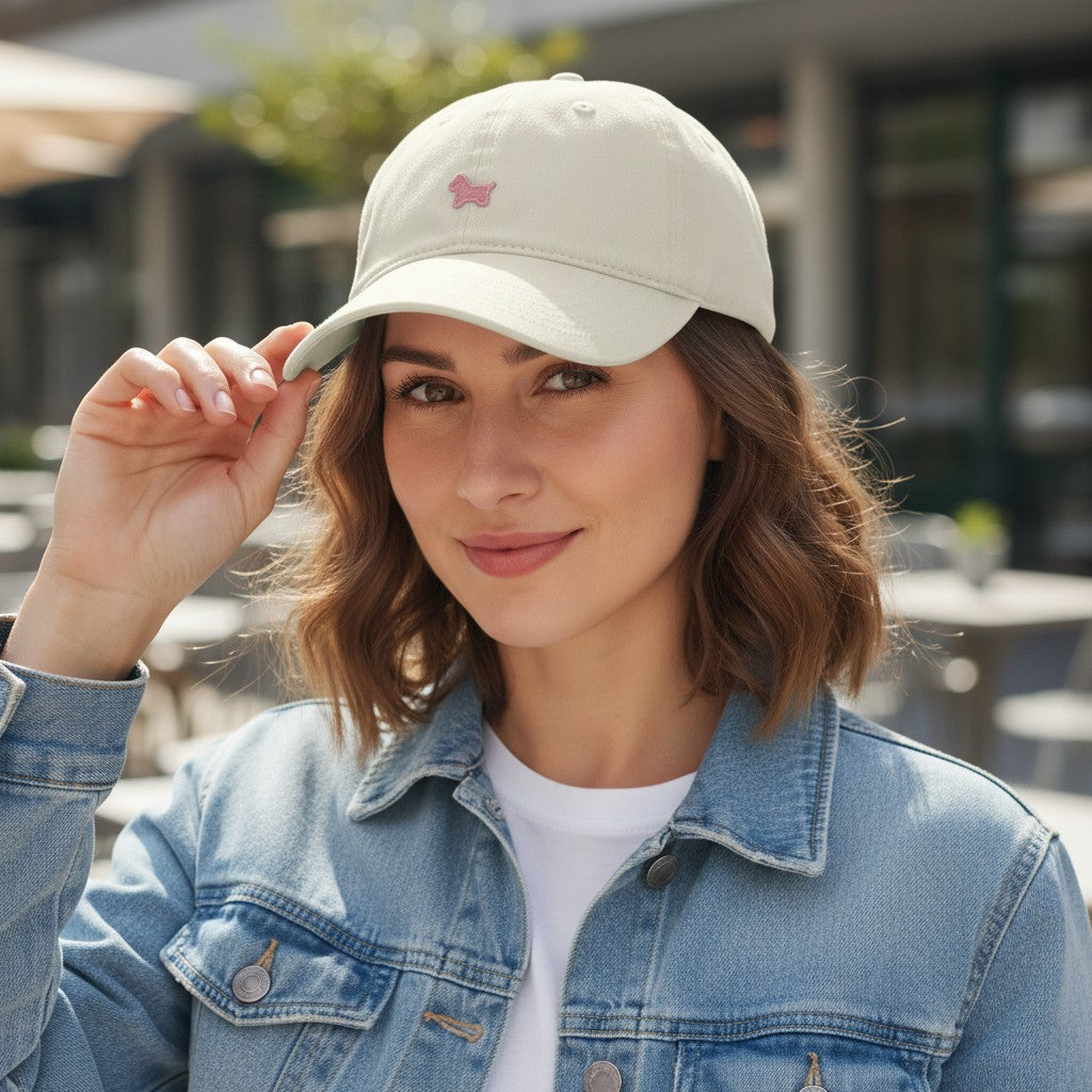 Anna-Kaci Women's Minimalist Embroidery Baseball Cap, Adjustable Cotton Dad Hat Casual Everyday Hat