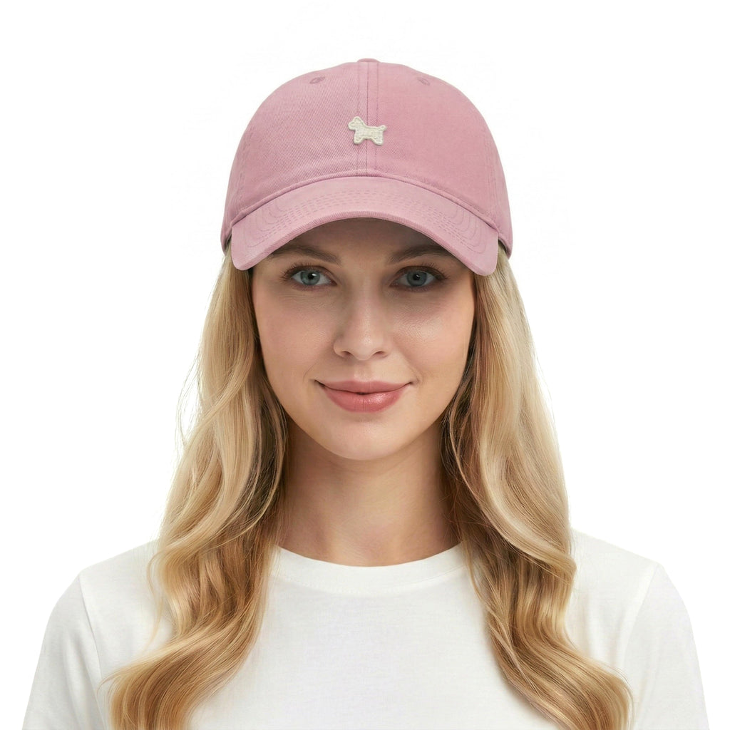 Anna-Kaci Women's Minimalist Embroidery Baseball Cap, Adjustable Cotton Dad Hat Casual Everyday Hat