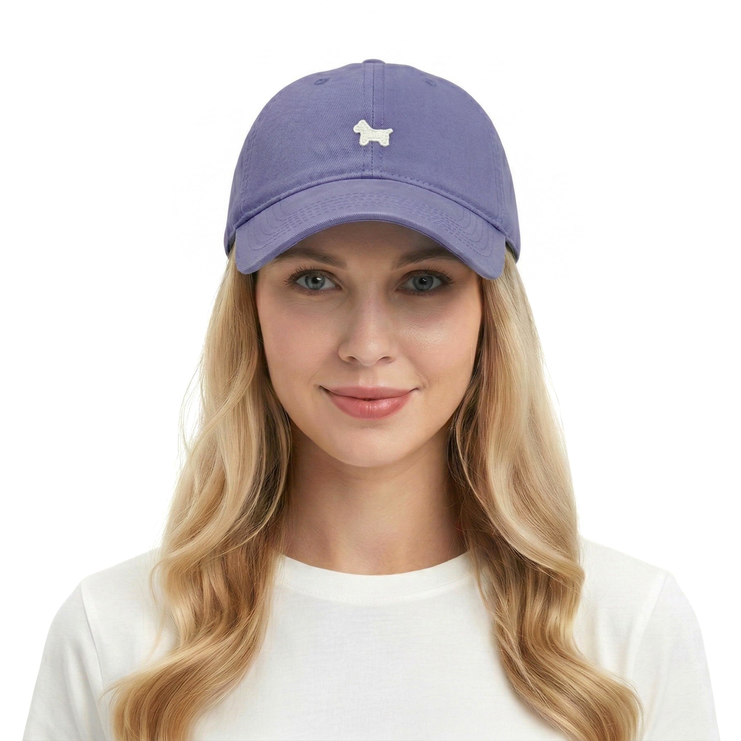Anna-Kaci Women's Minimalist Embroidery Baseball Cap, Adjustable Cotton Dad Hat Casual Everyday Hat