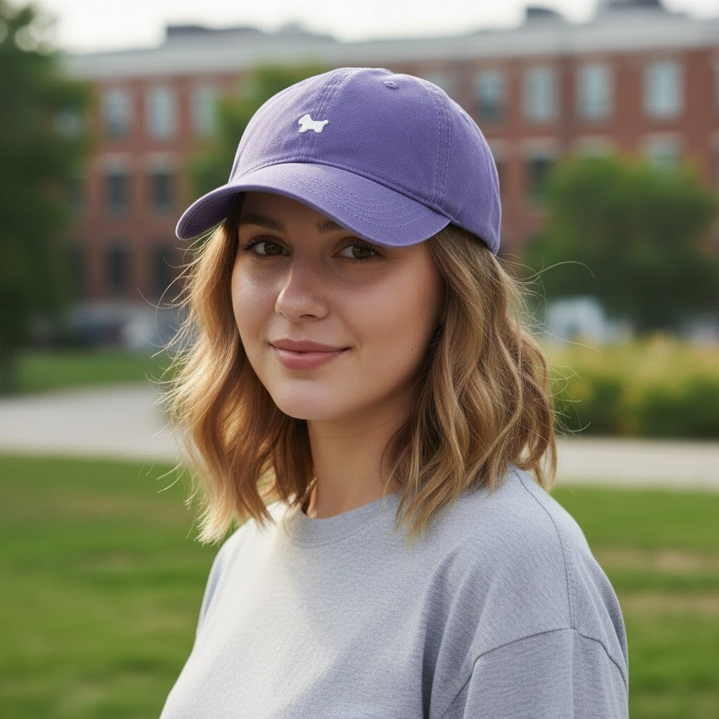 Anna-Kaci Women's Minimalist Embroidery Baseball Cap, Adjustable Cotton Dad Hat Casual Everyday Hat