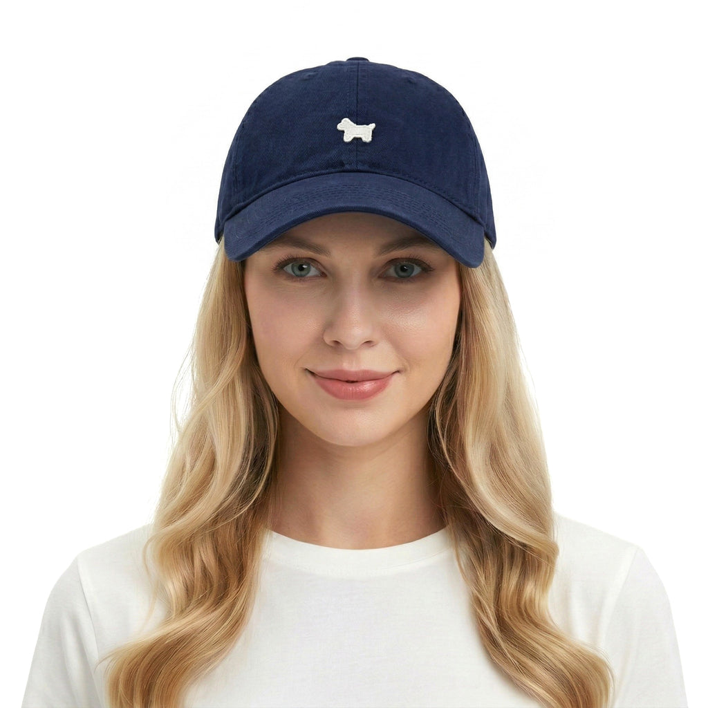 Anna-Kaci Women's Minimalist Embroidery Baseball Cap, Adjustable Cotton Dad Hat Casual Everyday Hat