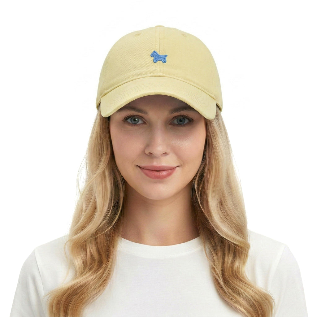 Anna-Kaci Women's Minimalist Embroidery Baseball Cap, Adjustable Cotton Dad Hat Casual Everyday Hat