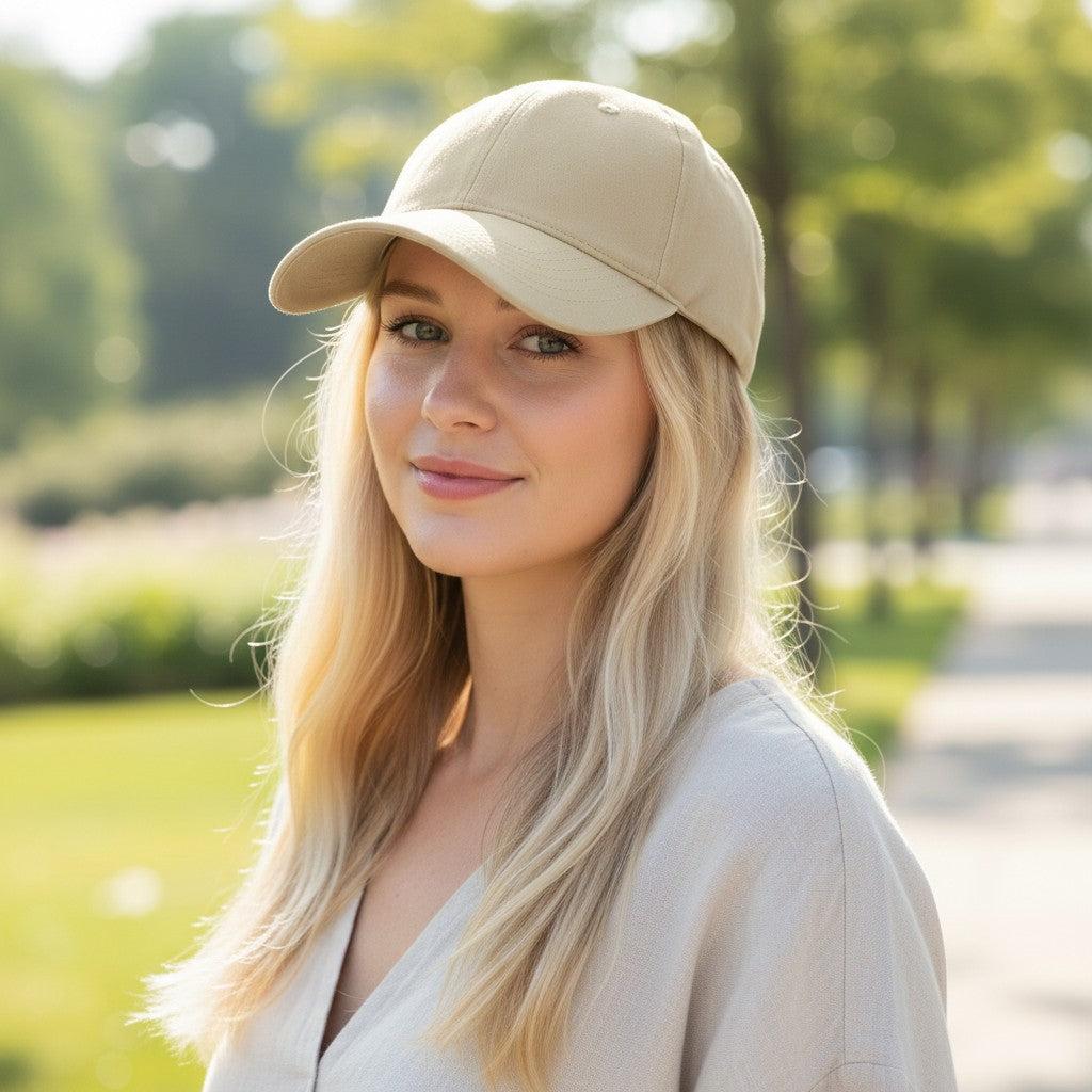 Anna-Kaci Cotton Baseball Cap Adjustable Dad Hat Breathable Casual Everyday Hat for Men Women